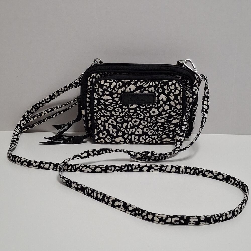 Vera Bradley All in One Crossbody fits iPhone, Camocat Signature Print